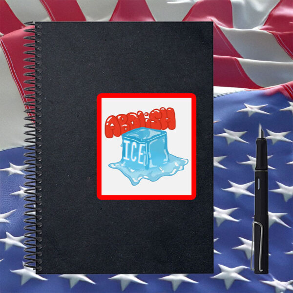 Abolish ICE Melting Ice Cube Sticker