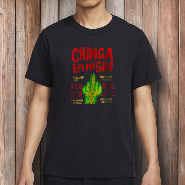 Abolish ICE No Human Is Illegal Shirt