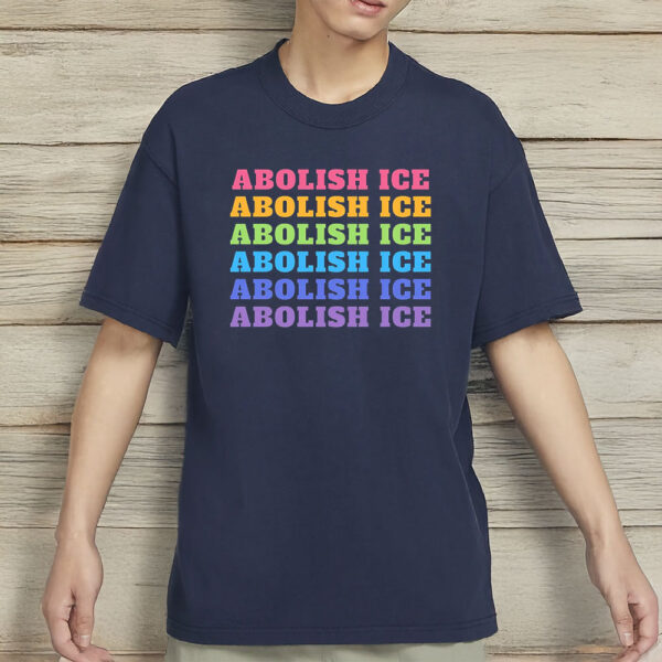 Abolish ICE Retro T-Shirt, Anti ICE Protest Shirt