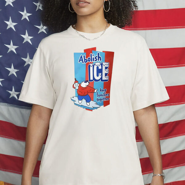 Abolish ICE Surfing Bear Tee – Keep Families Together • Unisex Protest T-Shirt