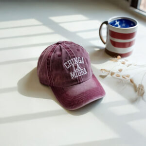 Anti ICE Abolish ICE Cap, Embroidered Chinga La Migra Hat