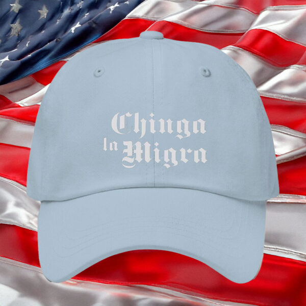 Anti ICE Hat - Chinga La Migra Embroidered Cap - Funny Political Protest Hat