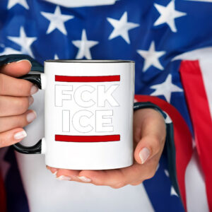 Anti ICE Protest Coffee Mug - Abolish ICE Cup, FCK ICE Mug