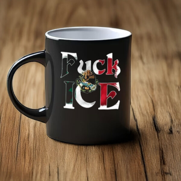 Anti-ICE Protest, Fuck ICE Mug