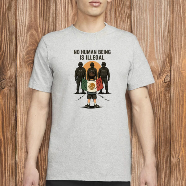 Anti-ICE • Mexican Flag Protest Graphic T-Shirt