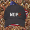 Anti-King Minimalist Freedom Cap, NOPE Crown Embroidered Hat