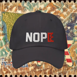 Anti-King Minimalist Freedom Cap, NOPE Crown Embroidered Hat