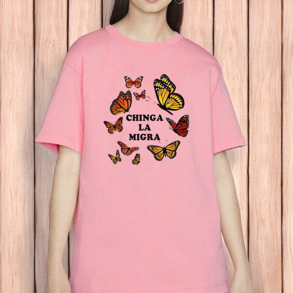 Anti MAGA Fuck ICE Shirt, Retro Chinga La Migra Shirt