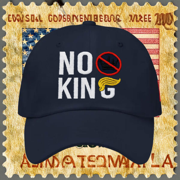 Anti-Monarchy Freedom Winged G Design, No King Embroidered Hat