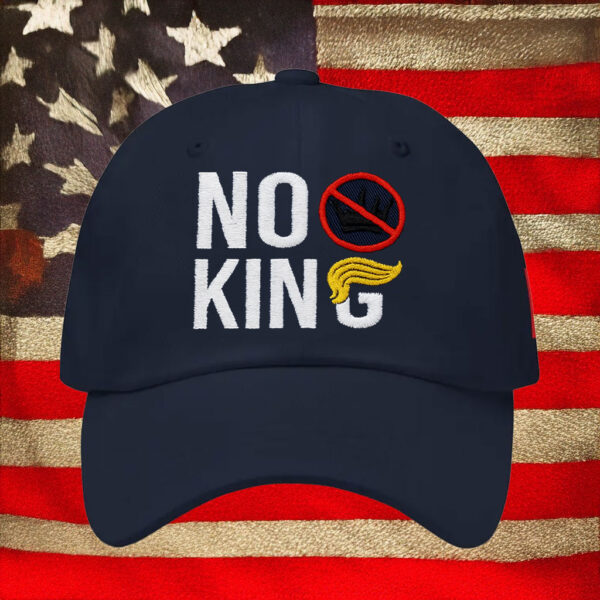 Anti-Monarchy Freedom Winged G Design, No King Embroidered Hat