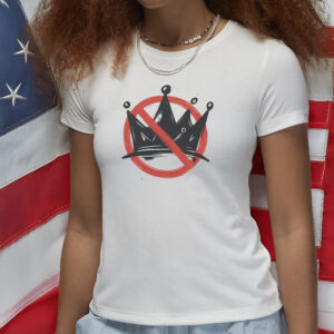 Anti Royalty Crown Graphic Shirt - No Kings Shirt