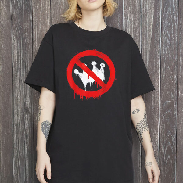 Anti Trump Anti MAGA Protest Shirt, No Kings In America Tee, Crown No Kings Shirt