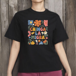 Anti-Trump Sweatshirt, Bold Political Tee, Chinga La Migra Shirt