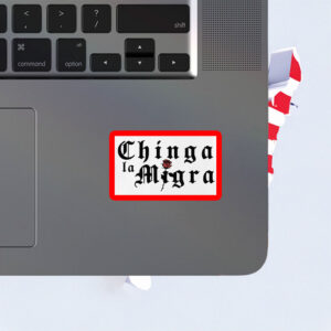 Anti–ICE, Chinga La Migra Gothic Rose Sticker