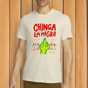 Chinga La Migra Cactus Tee – Abolish ICE • No Human Is Illegal Unisex Protest Shirt