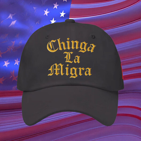 Chinga La Migra Embroidered Hat - Abolish ICE Washed Hat