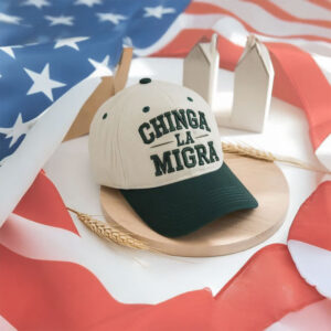 Chinga La Migra Embroidered Trucker Hat
