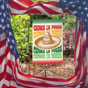 Chinga La Migra Flag, Refugees Welcome Flag