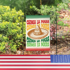Chinga La Migra Flag, Refugees Welcome Flag