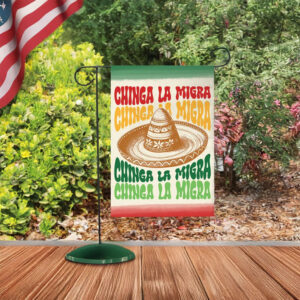 Chinga La Migra Flag, Refugees Welcome Flag