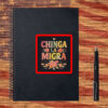 Chinga La Migra Gradient Floral Sticker