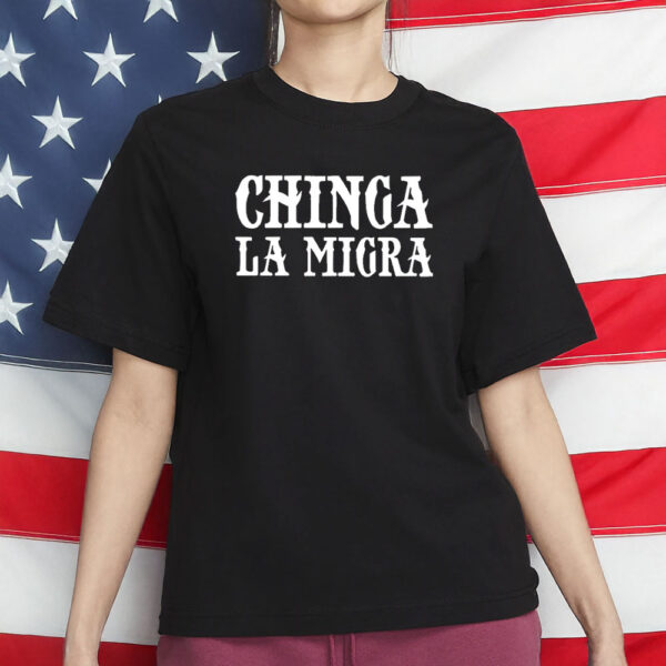Chinga La Migra Minimalist Tee – Abolish ICE • Human Rights Unisex T-Shirt