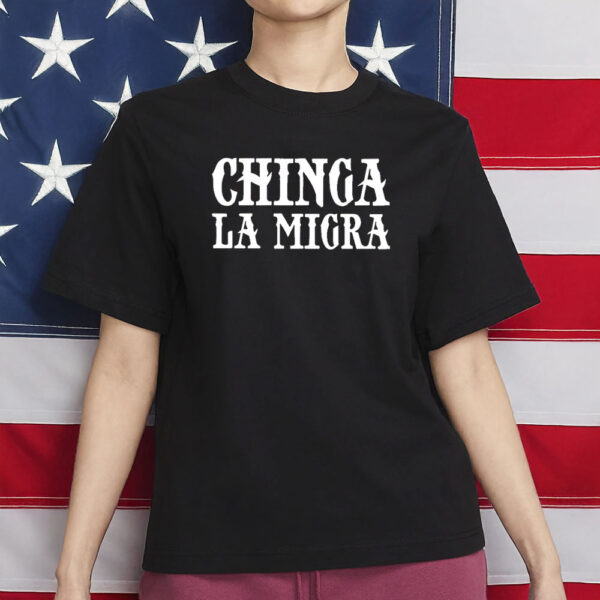 Chinga La Migra Minimalist Tee – Abolish ICE • Human Rights Unisex T-Shirt