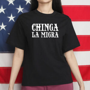 Chinga La Migra Minimalist Tee – Abolish ICE • Human Rights Unisex T-Shirt