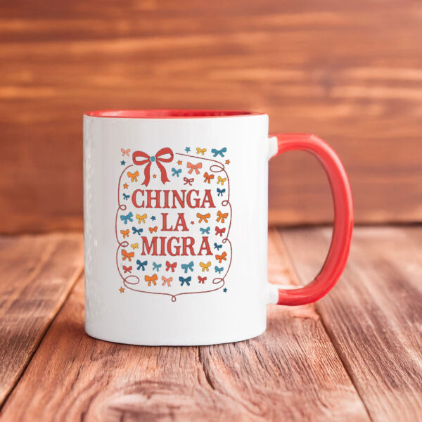 Chinga La Migra Mug – ICE Out Of LA Protest Mug