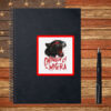 Chinga La Migra Panther Sticker