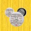 Chinga La Migra Pin Buttons, Abolish ICE Pro Immigration Button