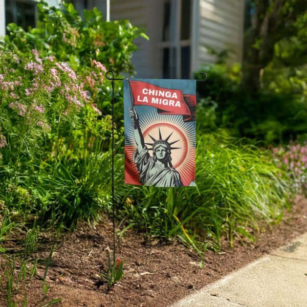 Chinga La Migra Protest Flag, Anti ICE Anti Trump Flag