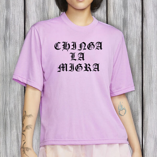 Chinga La Migra Shirt, Anti-Trump Tee, Mexican Protest Shirt