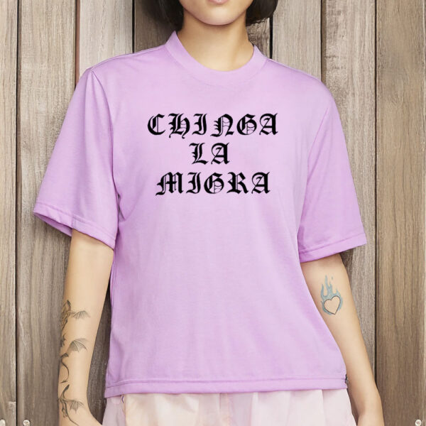 Chinga La Migra Shirt, Anti-Trump Tee, Mexican Protest Shirt