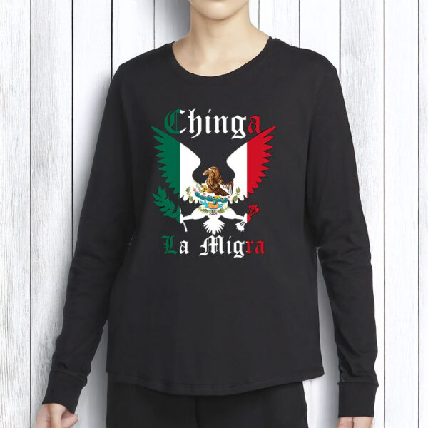 Chinga La Migra Shirt, Mexican Heritage Tee, Abolish ICE Shirt
