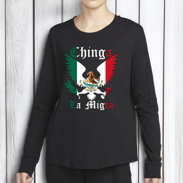Chinga La Migra Shirt, Mexican Heritage Tee, Abolish ICE Shirt