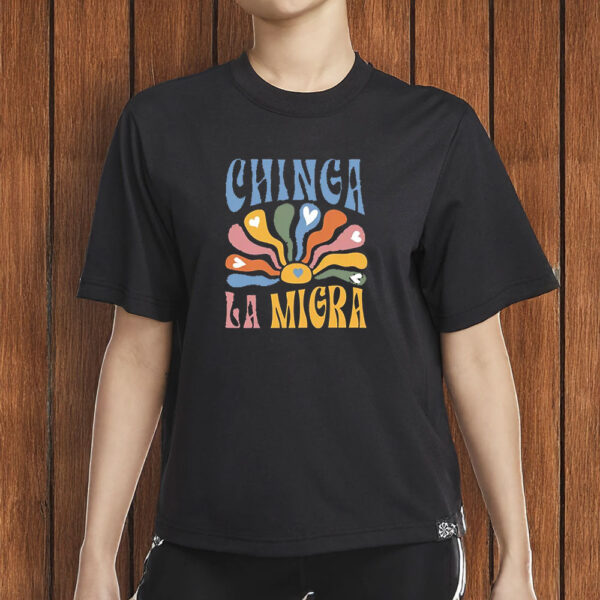 Chinga La Migra Shirt, Retro 70s Protest Tee, Human Rights Statement Shirt