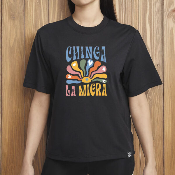 Chinga La Migra Shirt, Retro 70s Protest Tee, Human Rights Statement Shirt