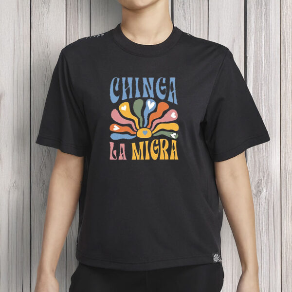 Chinga La Migra Shirt, Retro 70s Protest Tee, Human Rights Statement Shirt