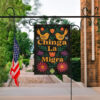 Chinga La Migra Spring Garden Flag - Anti ICE Flag