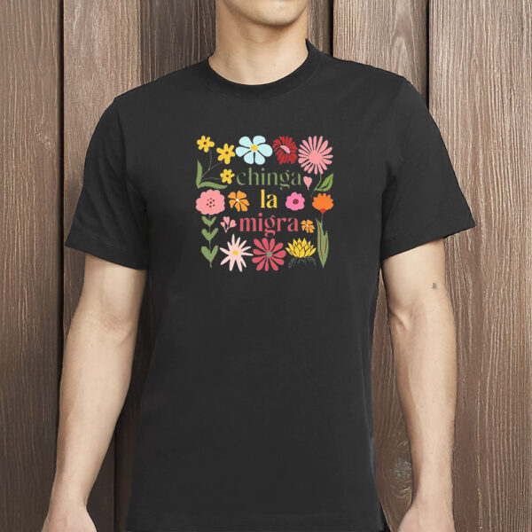 Comfort Colors Chinga La Migra Shirt, Fuck ICE Shirt