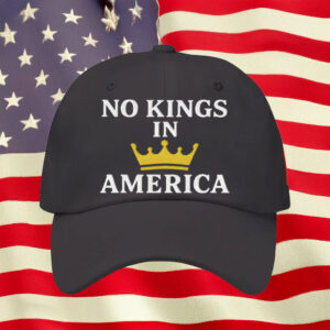 Crown Emblem Design-No Kings In America Hat