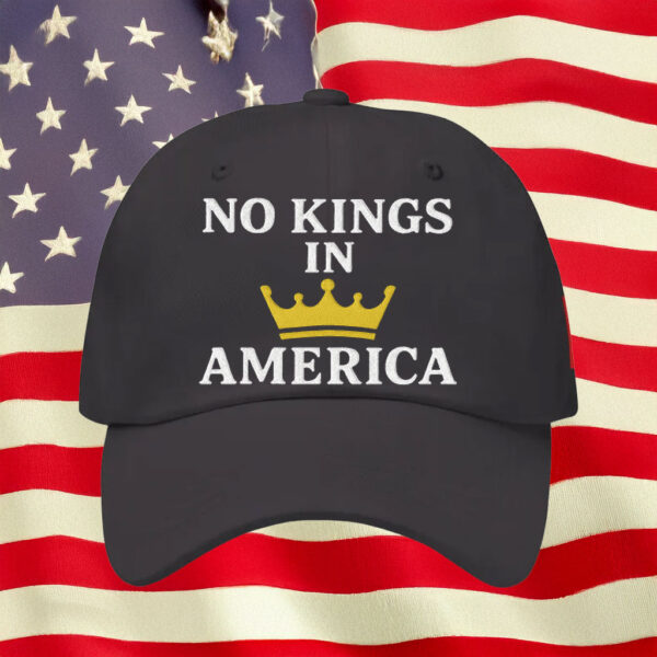 Crown Emblem Design-No Kings In America Hat