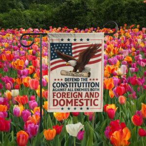 Defend the Constitution Garden Flag