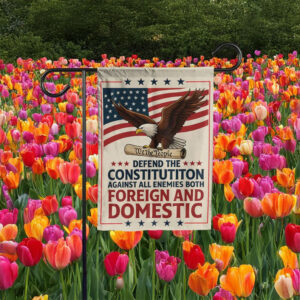 Defend the Constitution Garden Flag