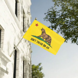 Don’t Tread On Us California Bear Protest Flag