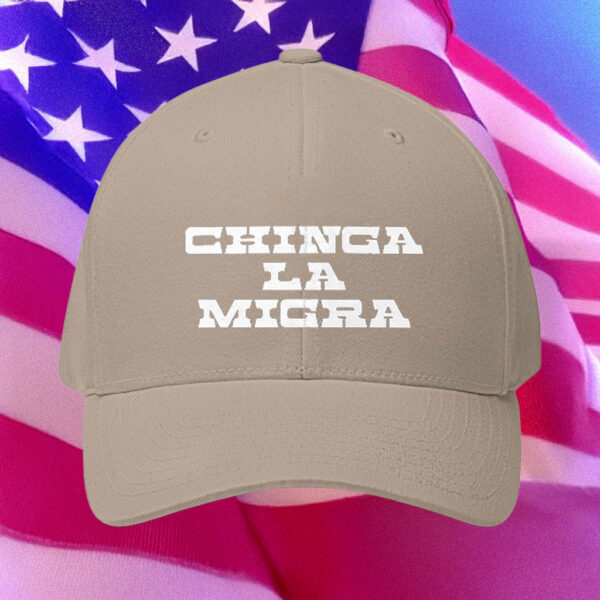 Embroidered Chinga La Migra Hat, Abolish ICE Political Protest Cap