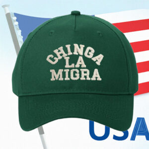 Embroidered Chinga La Migra Hat, Anti ICE Political Hat
