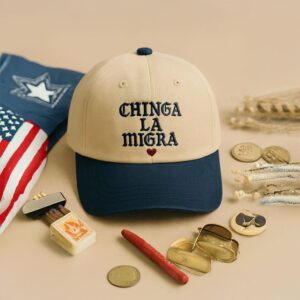 Embroidered Chinga La Migra cap