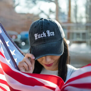 Embroidered Fuck ICE Hat